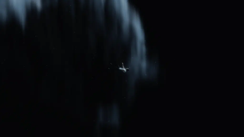 Still Frame from music vidéo Moonage Hookers Ecrit et réalisé par LUCAS MARBACH Production HEMERA Directeur de production LUCAS MARBACH Assistante réalisatrice JUSTINE DE COSTER Assistant caméra JONATHAN DA SILVA Chef électricien THOMAS BORDE Régie générale JUSTINE DE COSTER Montage/VFX LUCAS MARBACH VFX 3D THEO GEORGES Étalonnage JONATHAN DA SILVA, LUCAS MARBACH Remerciements BE-HERE KALINE GROUX CLAIRE MIREUR MALECK ANTOINE DE PERETTI EYE LITE